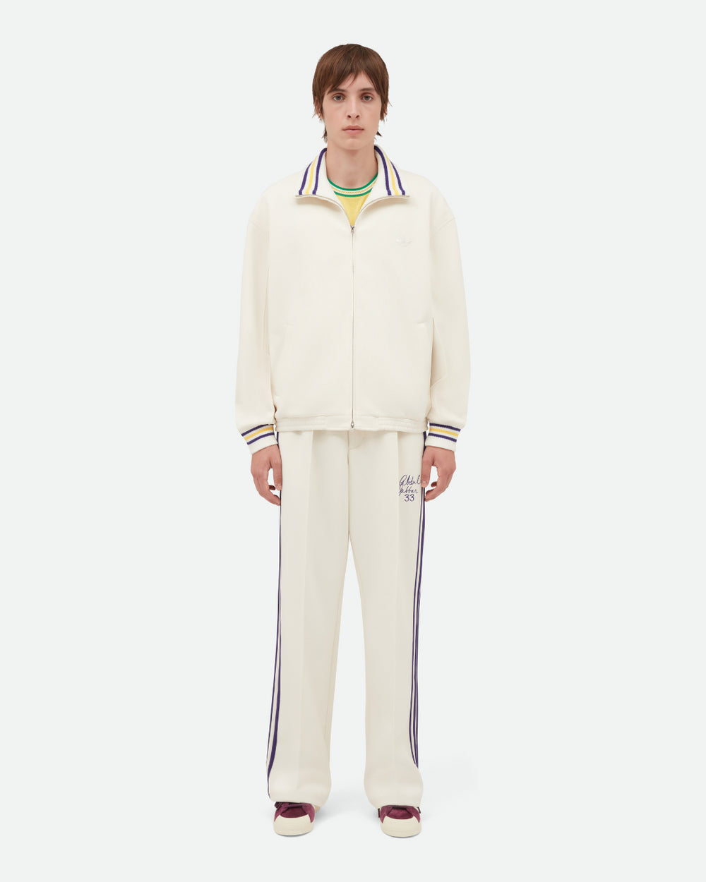 新品 WALES BONNER ADIDAS ジャージ 上下 白 2XL adidas Originals Wales Bonner Jabbar Track Top