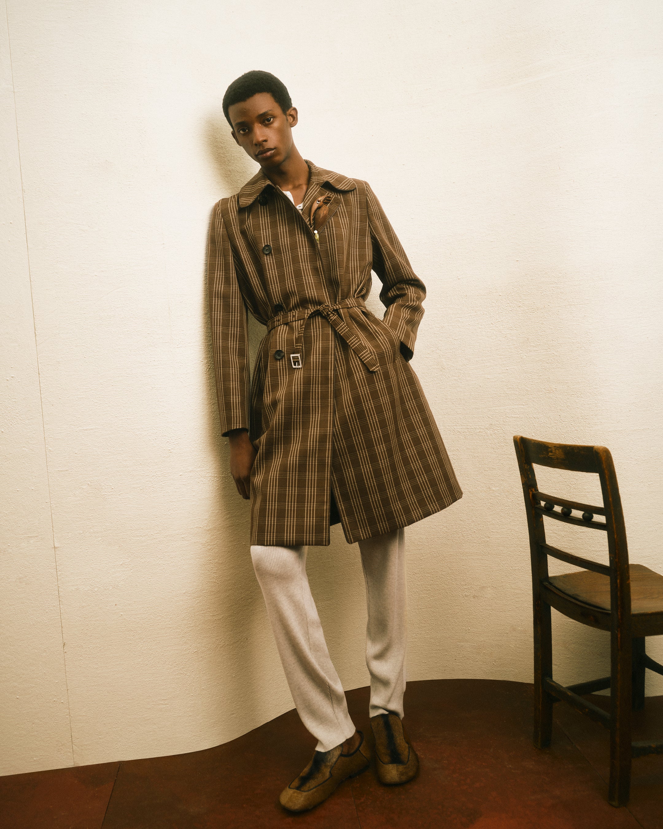 Wales Bonner Morning Raga Autumn Winter 2026 official lookbook, photograph by Malick Bodian