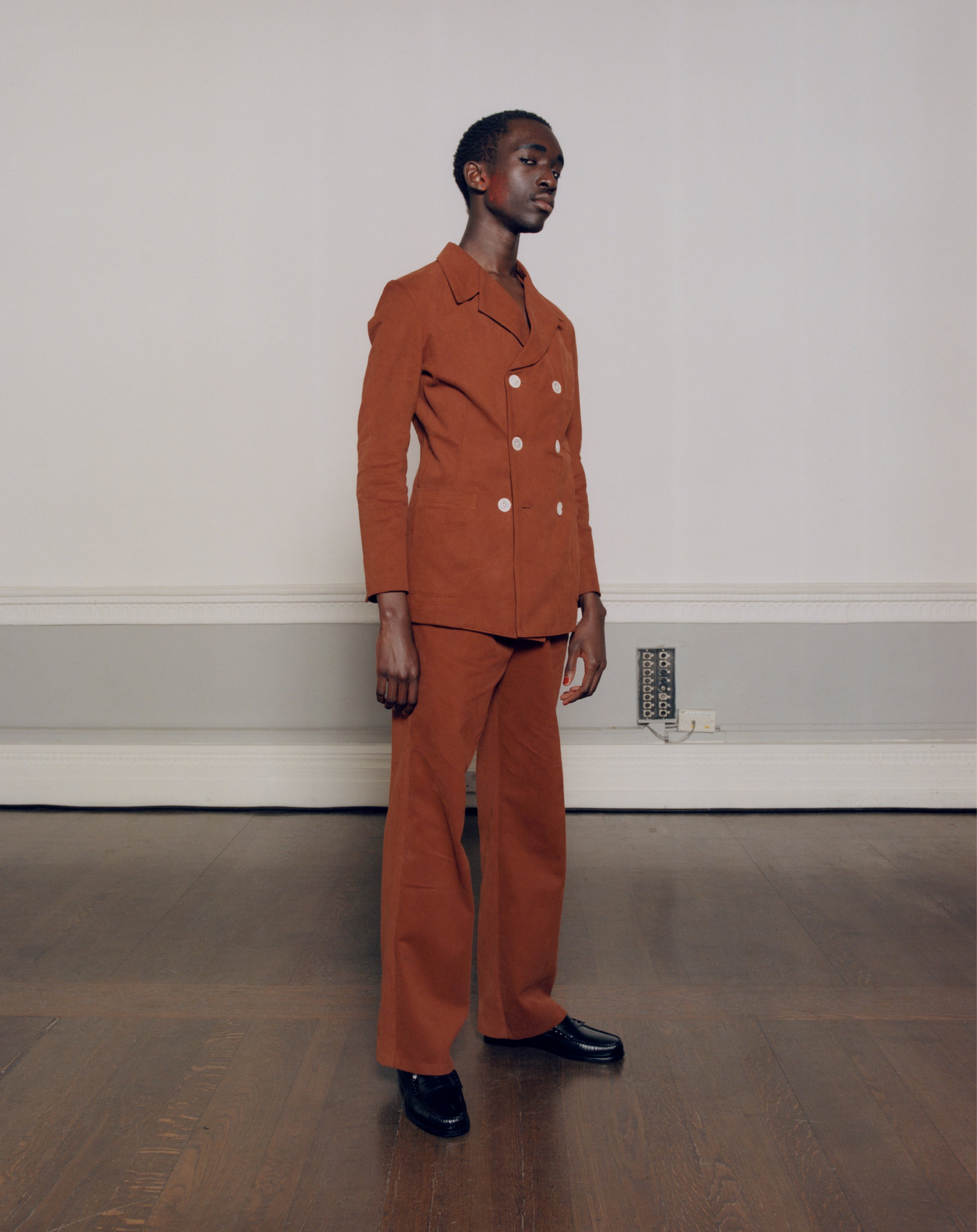 WALESBONNER 22ss MALINKE PLEATED TROUSER