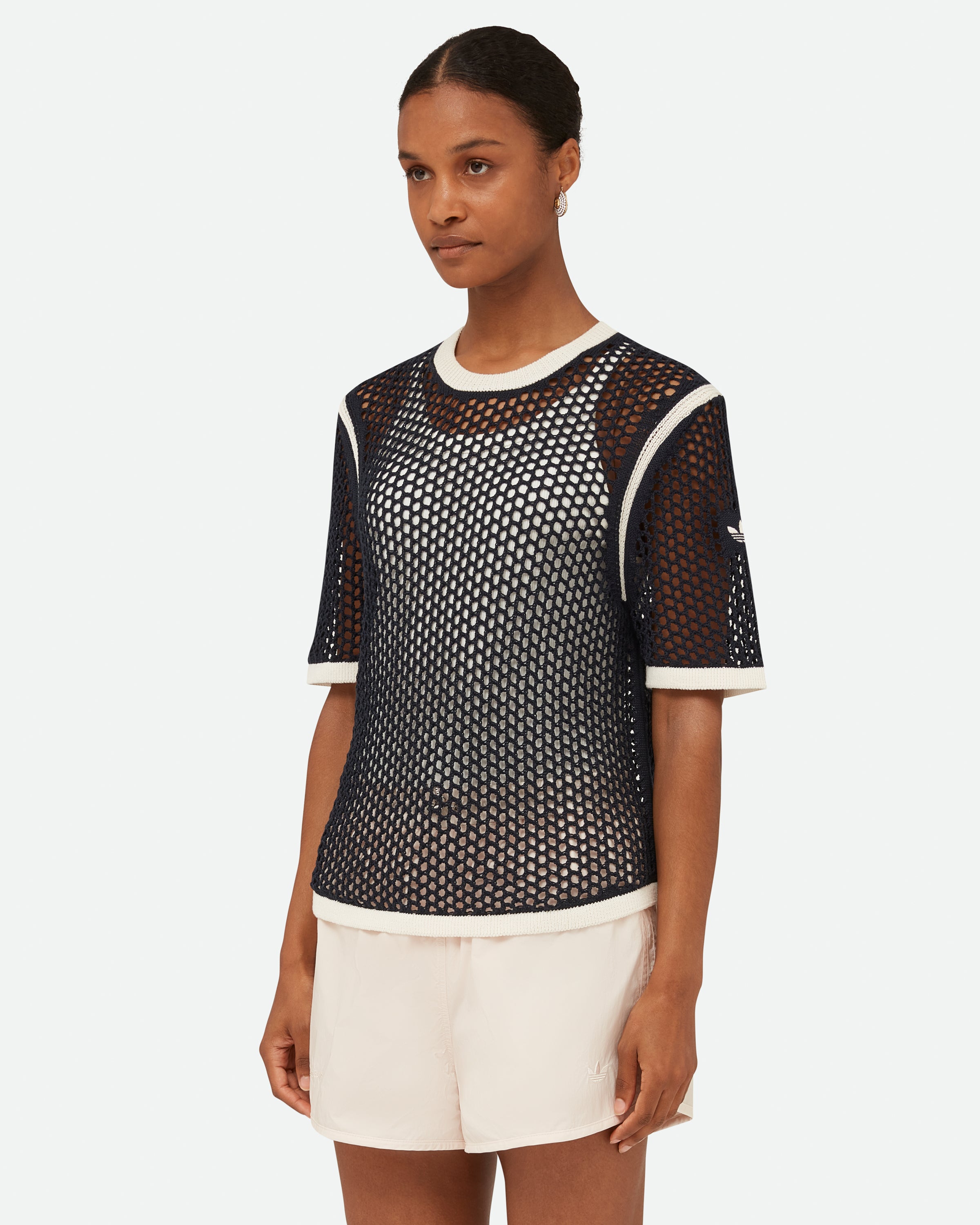 WALES BONNER｜SHORT-SLEEVED ROUND NECK T-SHIRTS (IT9782 adidas x Wales Bonner Football T-Shirt 'Vivid Green' IT9782