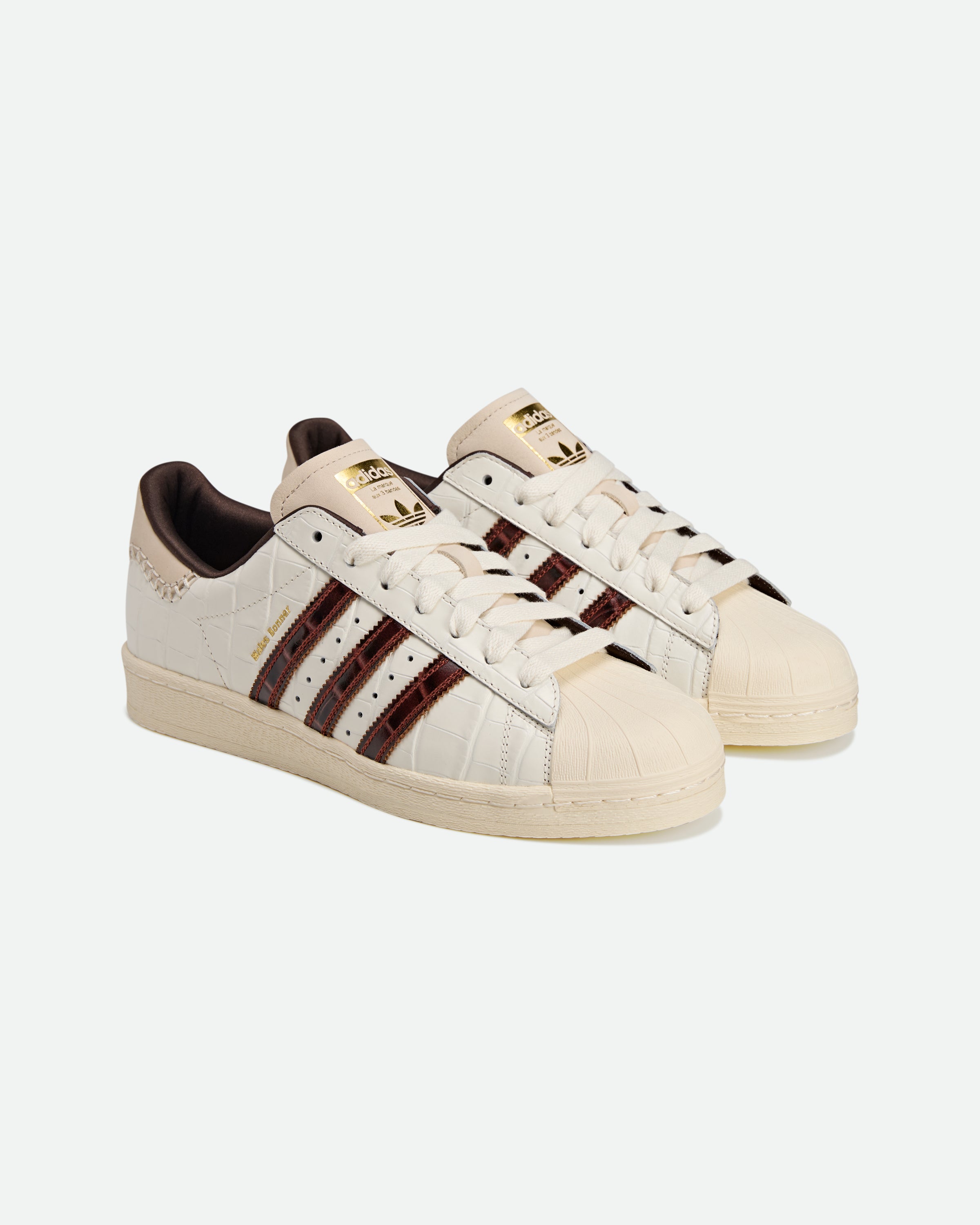 【N☆】Wales Bonner × adidas Superstar The Wales Bonner x Adidas Superstar 'Fox Brown' is as close to