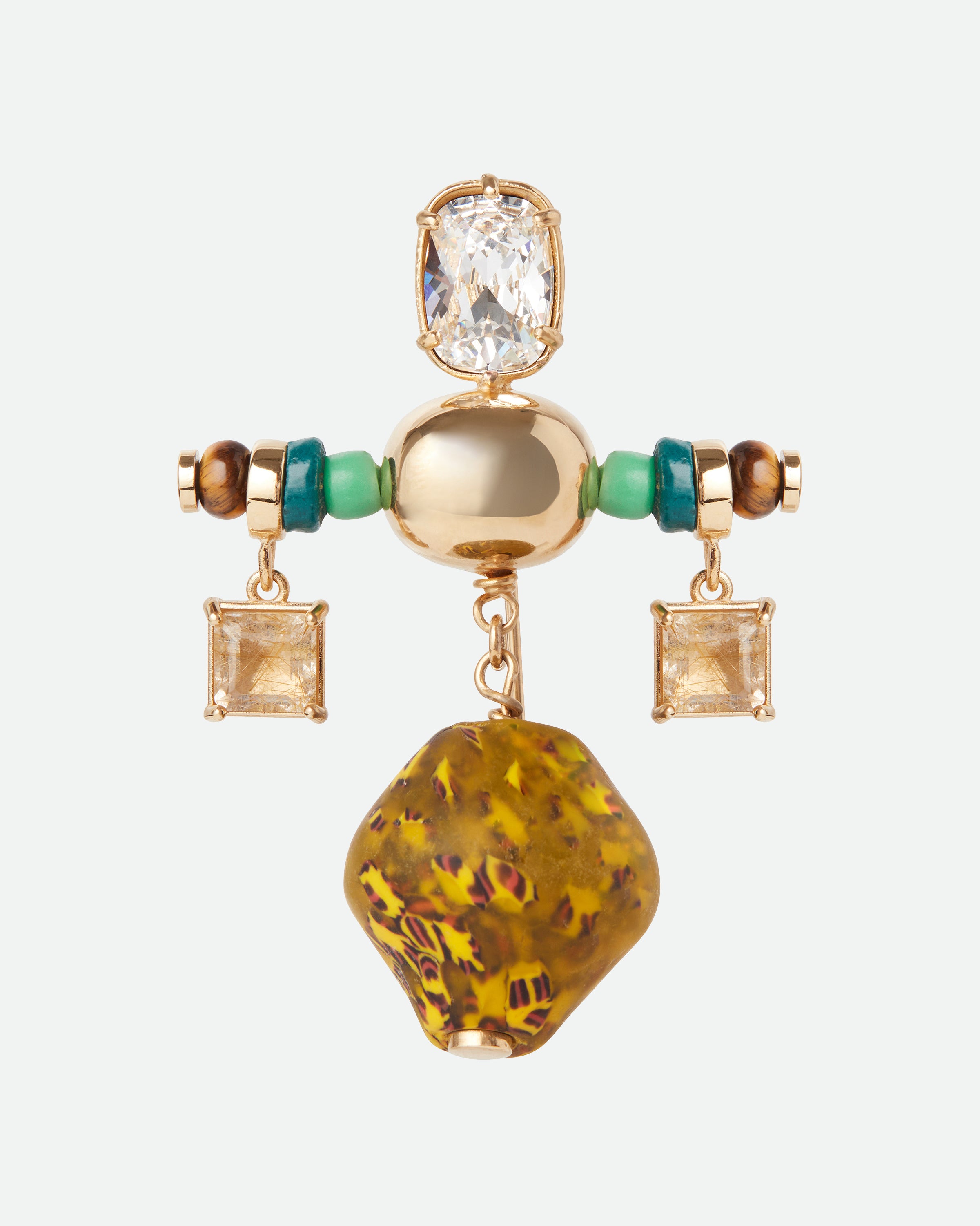 Compass Brooch Jewellery Wales Bonner