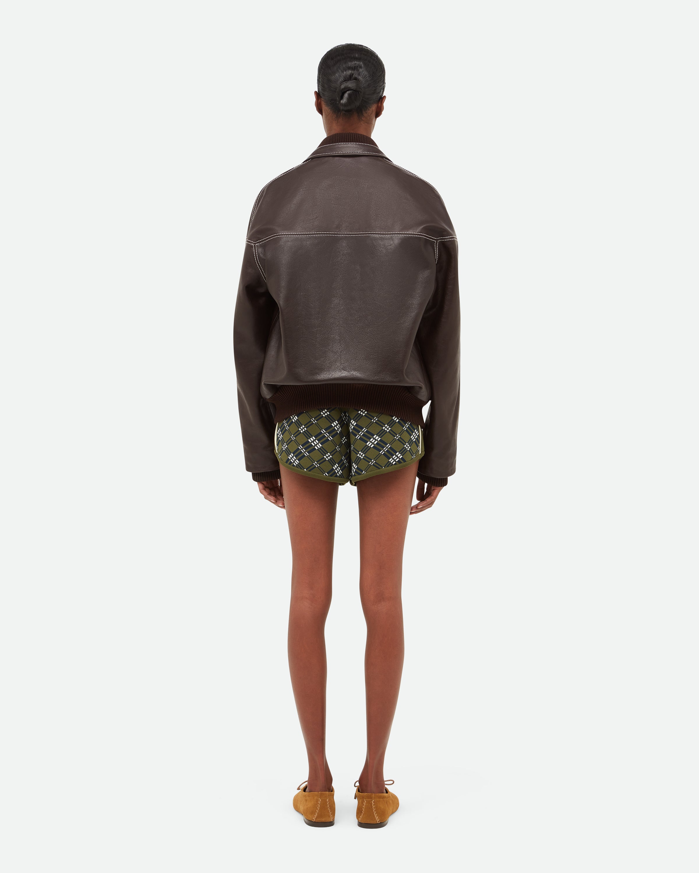 Time Leather Jacket Outerwear Wales Bonner