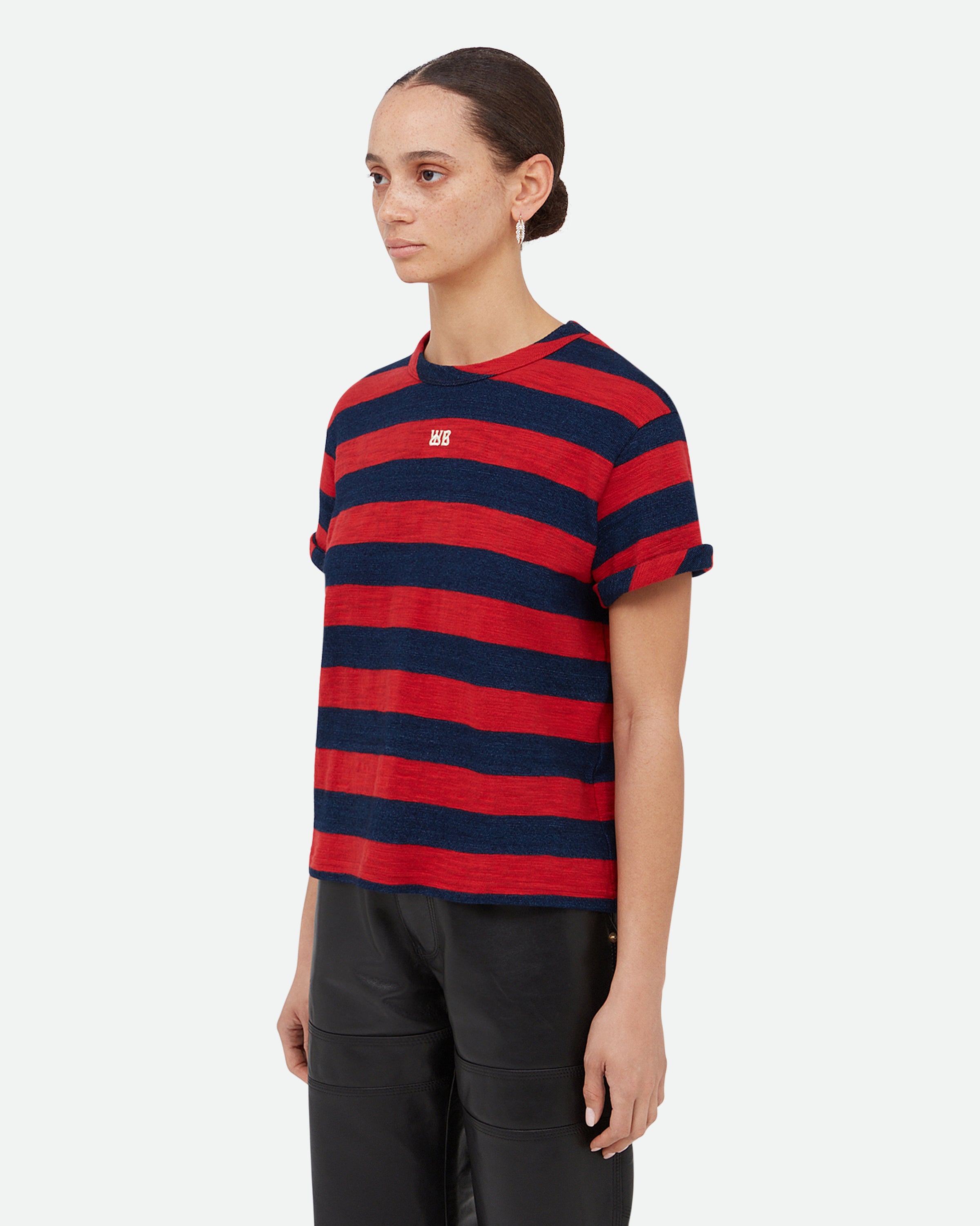 City Cropped T Shirt Jersey Wales Bonner