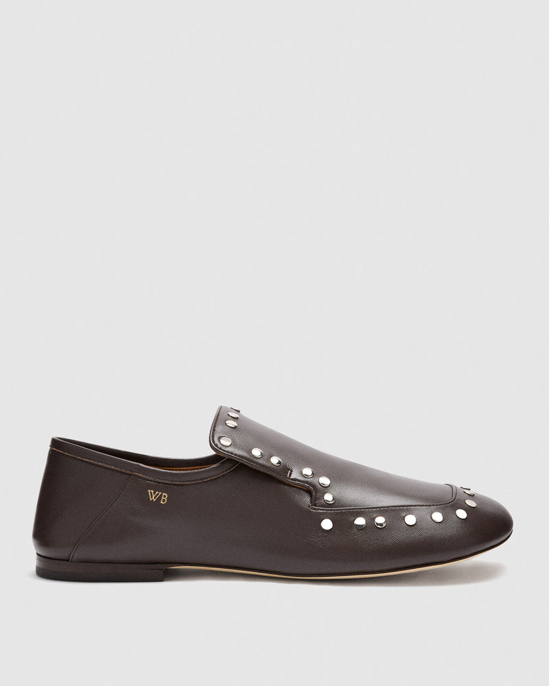 Wales Bonner Men\'s Black Calf Hair Slip On Moccasin Loafers Size 43 (MSRP $775) Wales Bonner Slipper Loafers | Shopbop main image 4