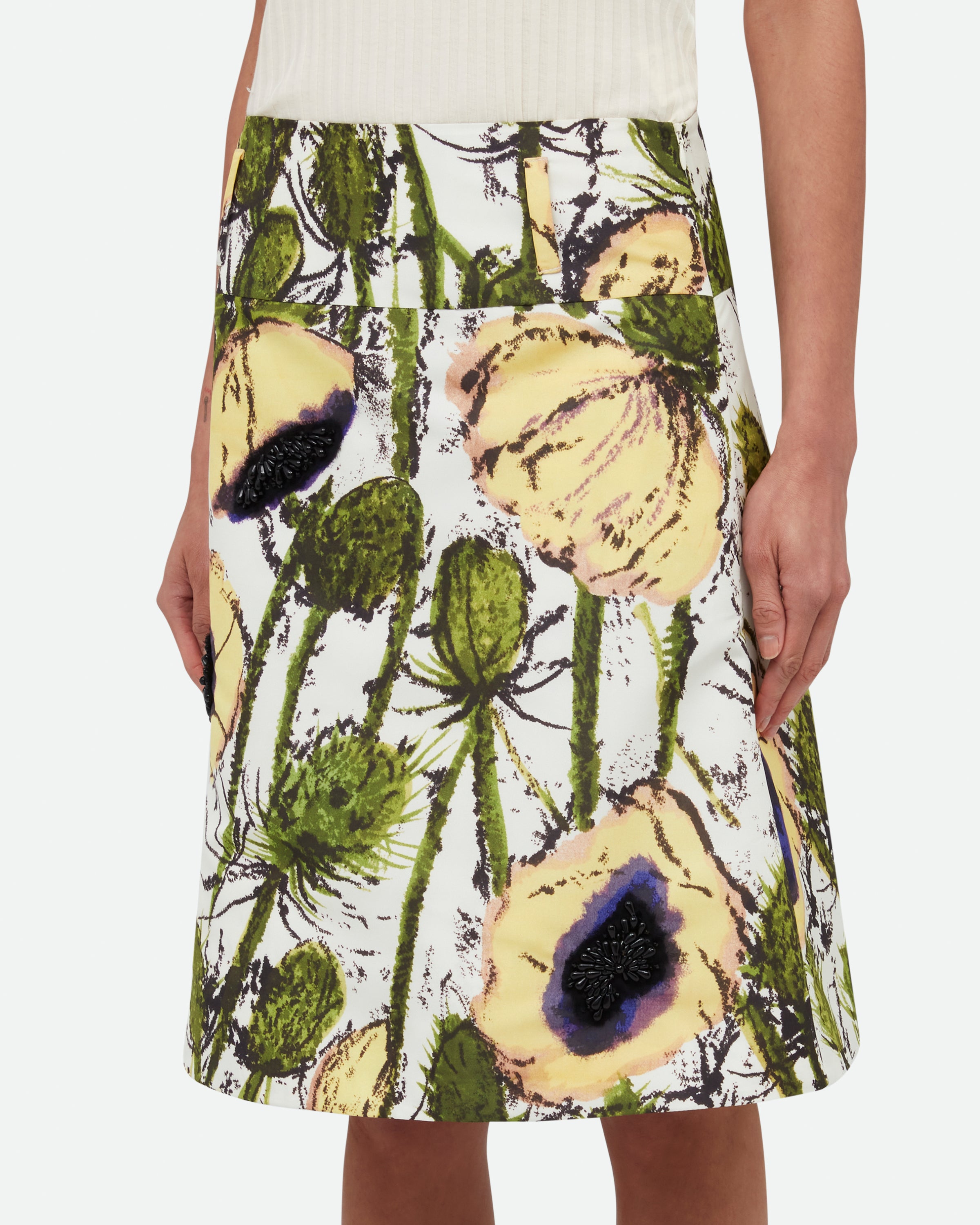 【送料&関税込】Wales Bonner Petal Skirt Wales Bonner PETAL GONNA $605.64 USD - Biffi Boutiques