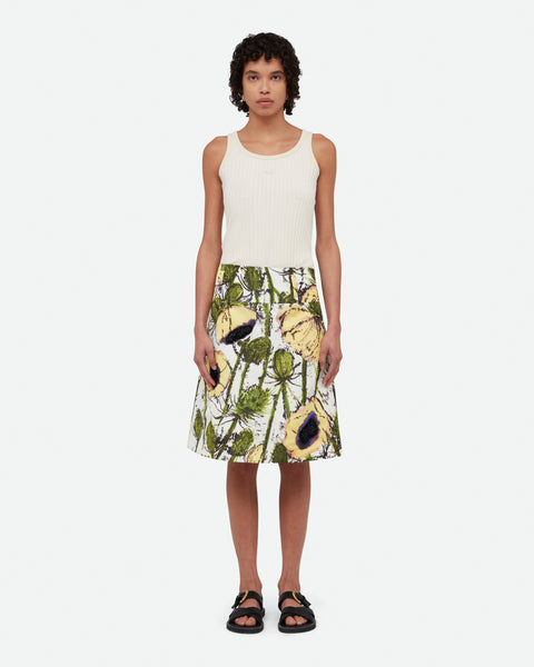 ワンピース WALES BONNER Women Mid Skirts WS23DR04PL03100 42994 IVORY WH Petal Skirt – Wales Bonner