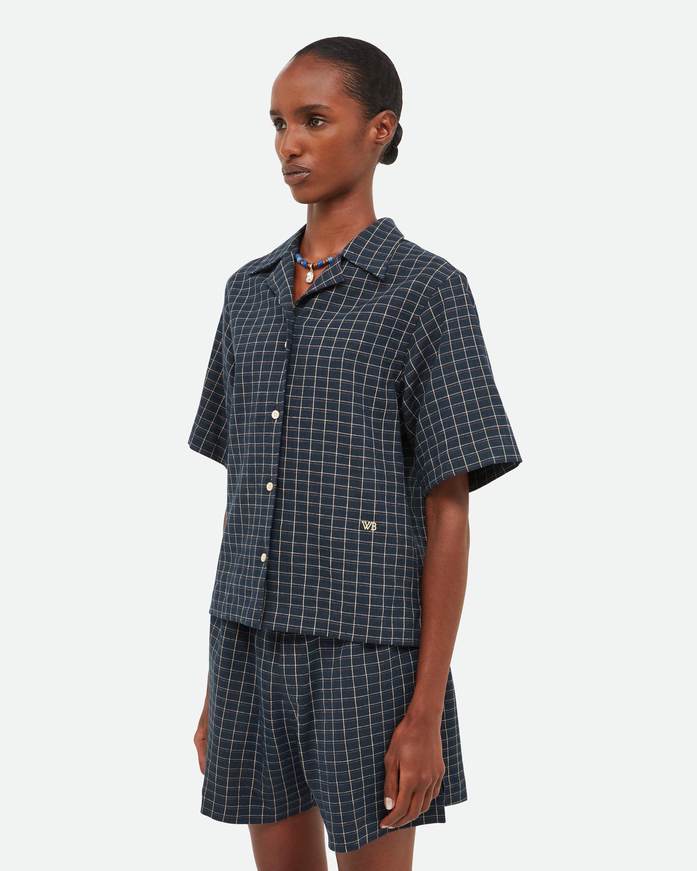 トップス Wales boner 26ss LONDON SHIRT London Bowling Shirt – Wales Bonner