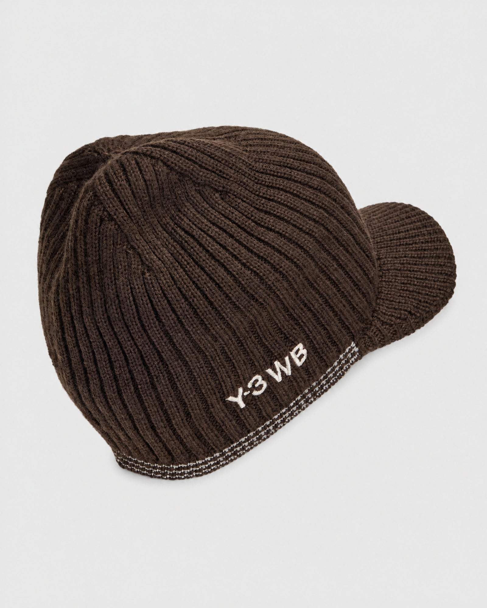 Y3 by Wales Bonner Beanie Cap in Black