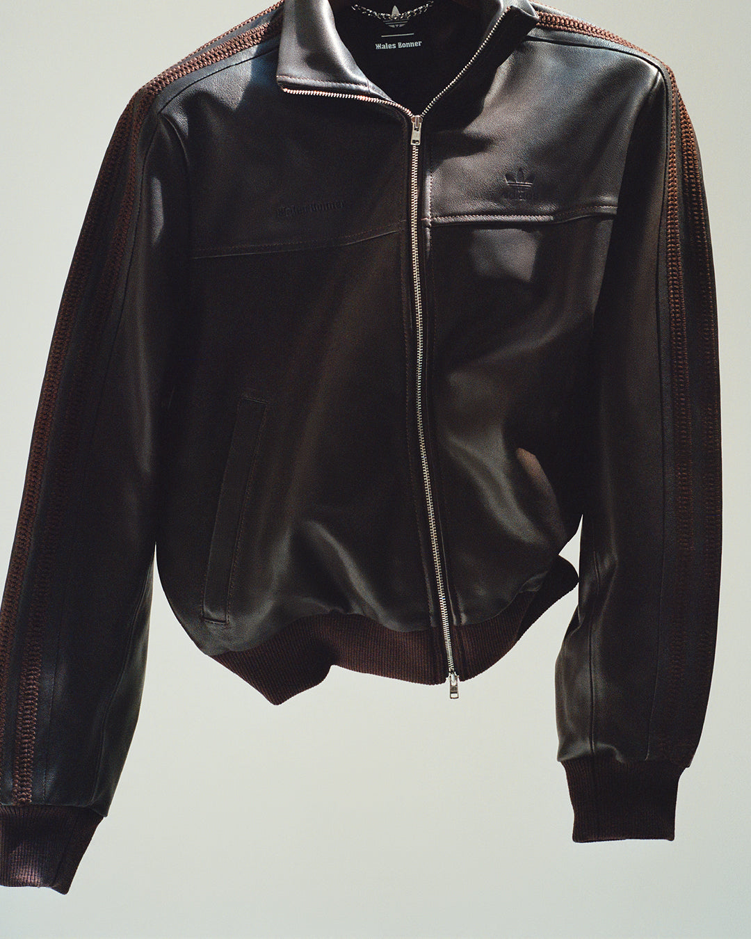 adidas Originals by Wales Bonner Leather Jacket