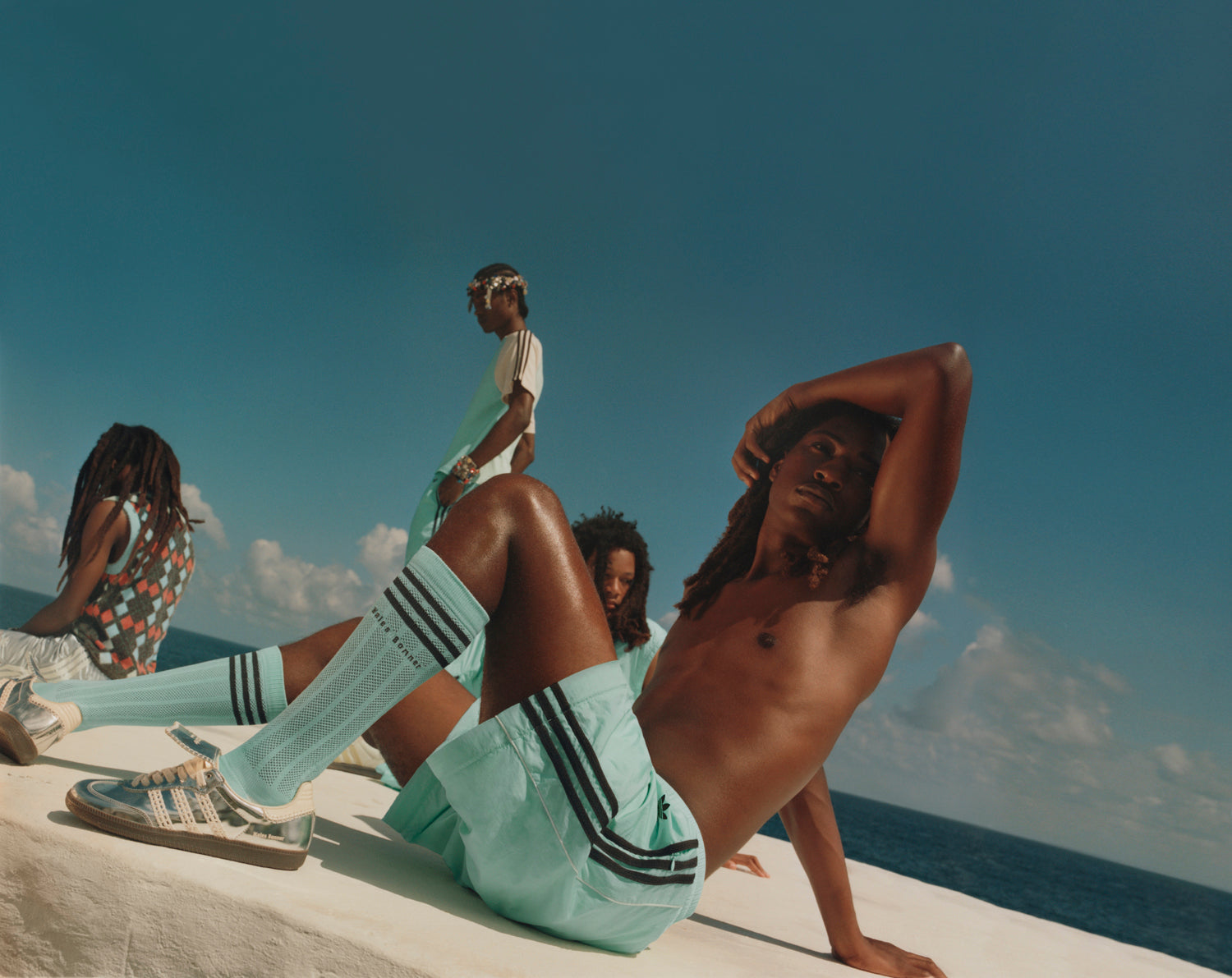 WALES BONNER/adidasコラボショーツ M adidas Originals Track Shorts x Wales Bonner - JM8211 | SNS